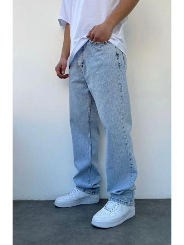 28721 Dewberry Baggy Mens Jeans-BLUE