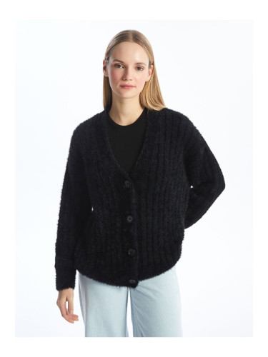 LC Waikiki Women's V-Neck Knitwear Cardigan