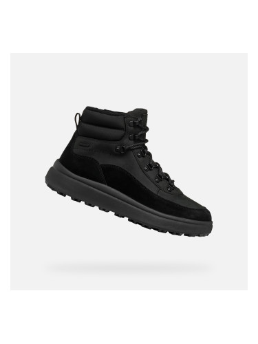 Black men's ankle shoes Geox Granito + Grip B A - Men's