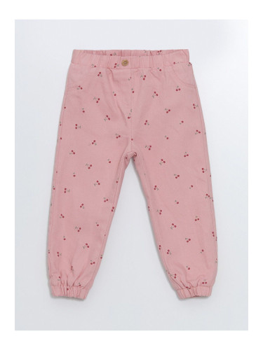 LC Waikiki Lcw Elastic Waist Printed Baby Girl Pants