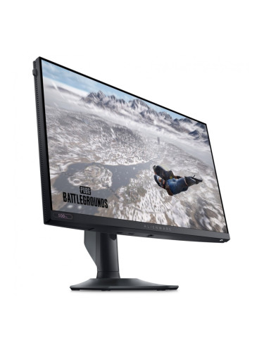 Монитор Dell Alienware AW2524HF, 24.5" LED Anti-Glare, IPS, 0.5 ms GtG, AMD FreeSync Premium, G-Sync, 1000:1, 400 cd/m2, 1920x1080 FullHD, 99% sRGB , HDMI, DP, USB-C, USB 3.0 Hub, Height Adjustable, Pivot, Swivel, Tilt, Dark Side of the Moon