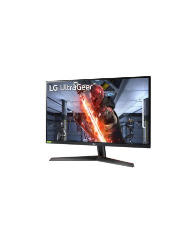 Монитор LG 27GN800P-B, 27", UltraGear IPS 1ms, AG, QHD (2560x1440), 144Hz, HDR 10, 1000:1, 350cd/m2, sRGB 99%, HDMI, DisplayPort, USB3.0 (1up/2down), AMD Free-sync, NVIDIA G-Sync, HDMI, DisplayPort, Tilt, Headphone Out, Black