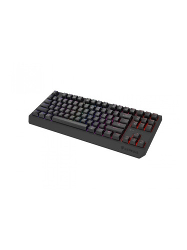 Клавиатура Genesis Gaming Keyboard Thor 230 TKL Wireless US Black RGB Mechanical Outemu Panda