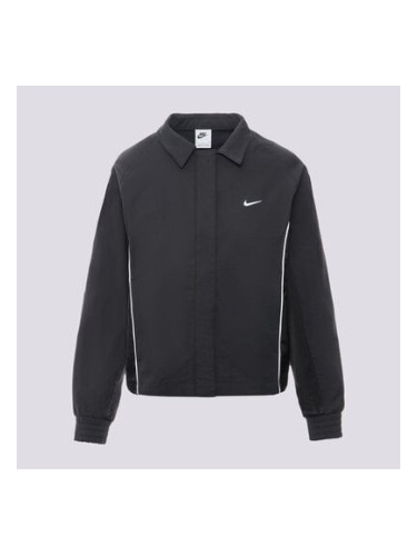 Nike Яке W Nsw Jkt Wvn Sw дамски Дрехи Пролетно-есенни якета HQ3750-010 Черен