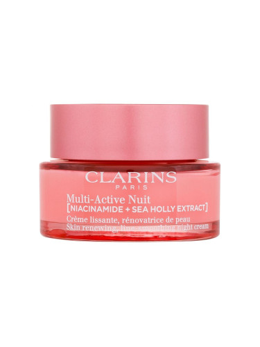 Clarins Multi-Active Night Cream Dry Skin Нощен крем за лице за жени 50 ml