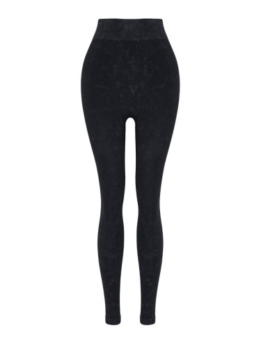 Trendyol Black-Multicolored Seamless Full Length Knitted Sports Leggings