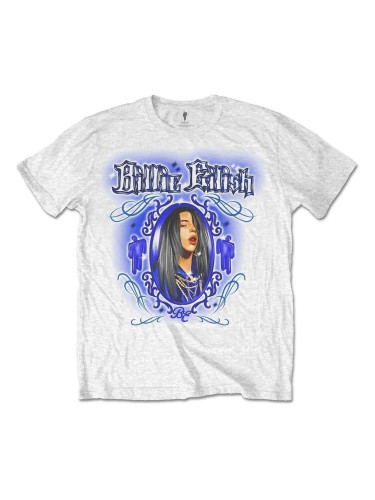 Billie Eilish Риза Airbrush Unisex White S