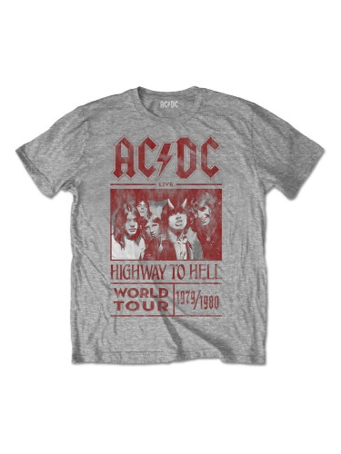 AC/DC Риза Highway to Hell World Tour 1979/1980 Unisex Grey S