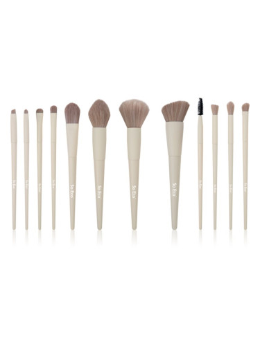 So Eco Flawless 12 Piece Brush Set Complexion Sponge комплект четки