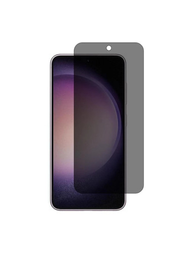 Стъклен протектор MBX 5D Full Privacy с цяло лепило, За Samsung Galaxy A06, Черен