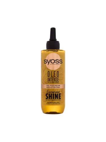 Syoss Oleo Intense Oil-To-Cream Балсам за коса за жени 200 ml