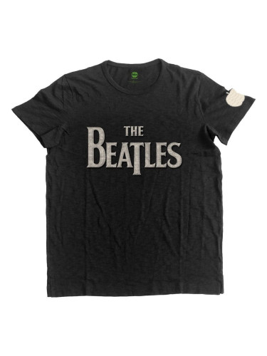 The Beatles Риза Drop T Logo App Slub Unisex Black 2XL