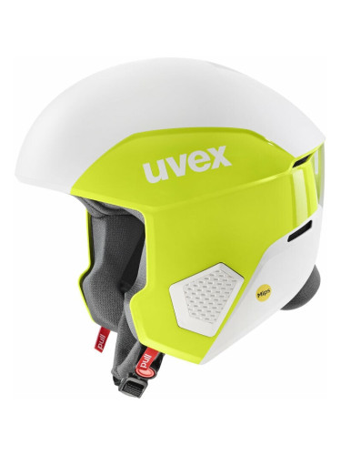 UVEX Invictus MIPS Lime/White Mat 58-59 cm Каска за ски