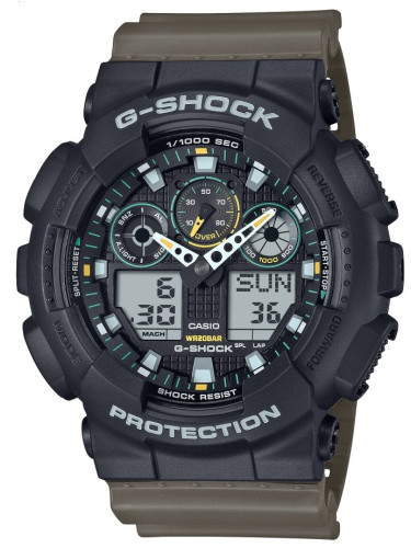 Casio G-Shock Мъжки часовник GA-100TU-1A3ER