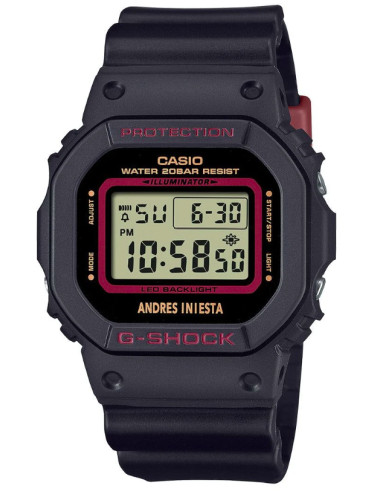 Casio G-Shock Andres Iniesta Мъжки часовник DW-5600AI-1ER