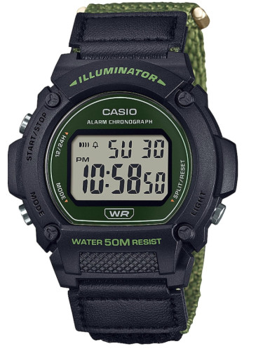 Casio Collection Мъжки часовник W-219HB-3AVEF