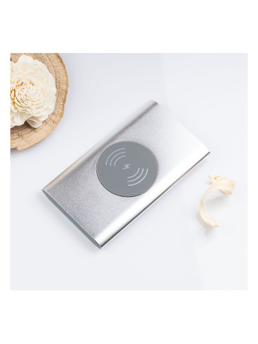 Преносима батерия и безжично зарядно 2в1