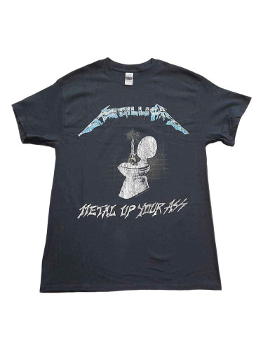 Metallica Риза Metal Up Your Ass Unisex Black S