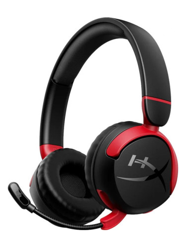  Гейминг слушалки с микрофон HyperX - Cloud Mini, безжични, черни