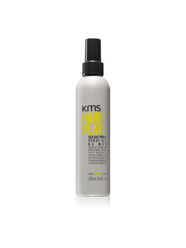 KMS Hair Play Sea Salt Spray солен спрей за оформяне на къдрици 200 мл.