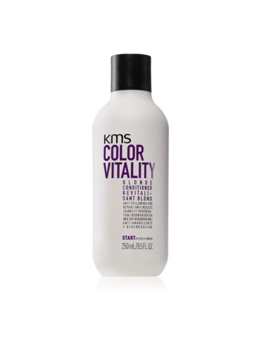 KMS Color Vitality Blonde Conditioner балсам за блонд коса и коса с кичури 250 мл.