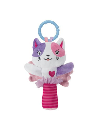 Clementoni Baby Lovely Cat Rattle дрънкалка за деца от раждането им 1 бр.