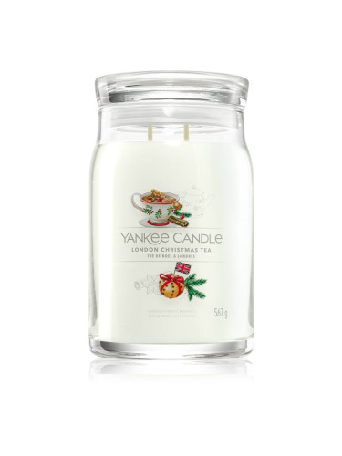 Yankee Candle London Christmas Tea ароматна свещ 567 гр.