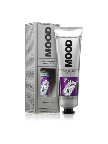 MOOD Paint Colors перманентната боя за коса цвят Violet 100 мл.