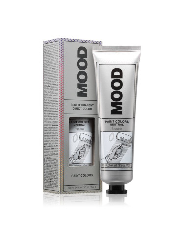 MOOD Paint Colors полуперманентна боя за коса цвят Neutral 100 мл.