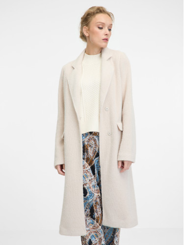 Beige women's coat ORSAY - Women's