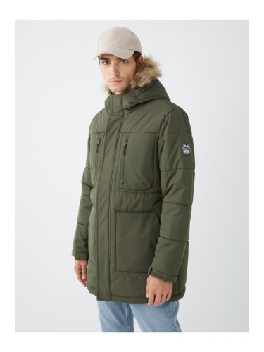 LC Waikiki Standard Mold Hooded Men's Puffer Coat