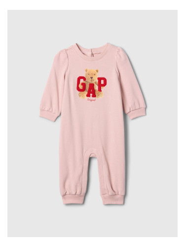 GAP Baby jumpsuit with logo - Girls