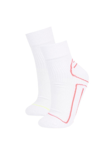 DEFACTO Women's Fit 2-pack Short Cotton Socks