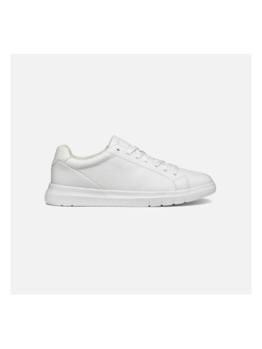White Men's Geox Merediano Sneakers - Mens