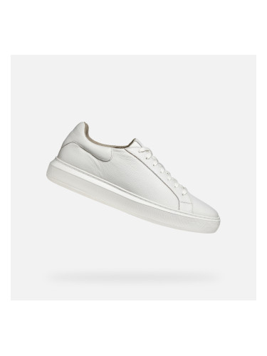 White men's sneakers Geox Deiven - Men's