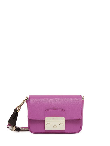 Furla Handbag - METROPOLIS MINI C.BODY WEBBING STRAP purple