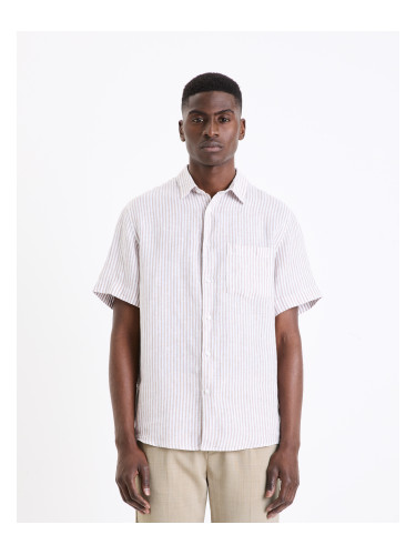 Celio Linen Shirt Damarlin - Men's