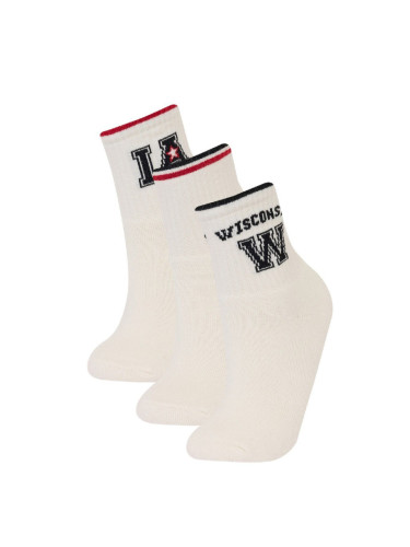 DEFACTO Size 3-Pack Cotton Ankle Socks