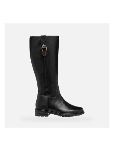 Black Women's Geox Walk Pleasure Boots - Women's