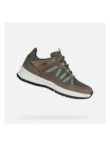 Grey women's sneakers Geox Braies B ABX - Women's