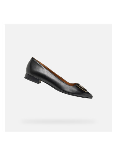 Black women's ballet flats Geox Charyssa - Women's