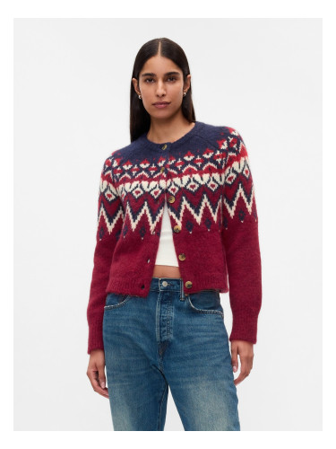 GAP Crop cardigan Fair Isle - Women's