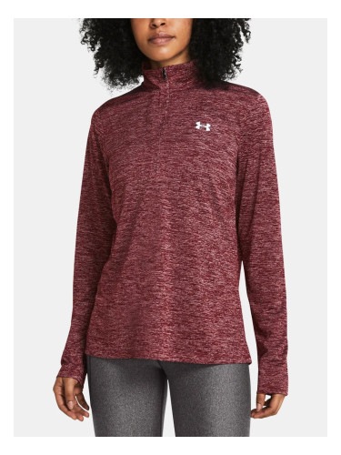 Women's T-shirt Under Armour Tech 1/2 Zip- Twist