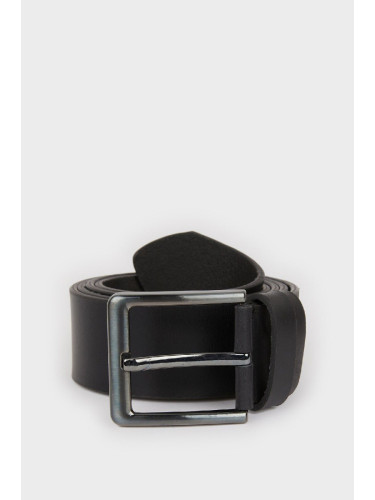 DEFACTO Men's Leather Jean Belt