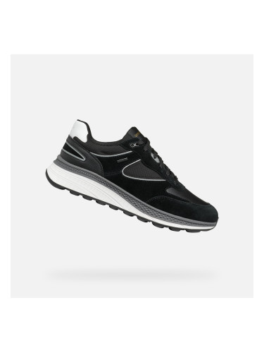 Black men's sneakers Geox Spherica Actif X1 - Men's