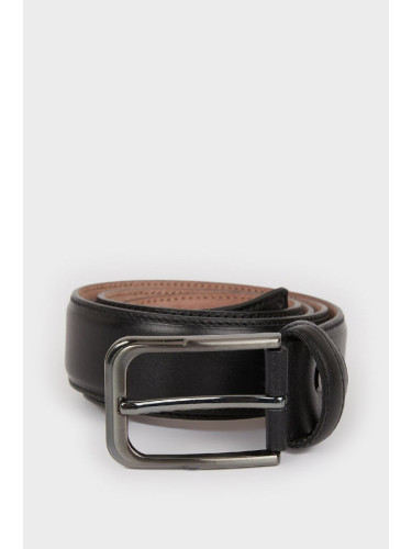 DEFACTO Men's Leather Jean Belt