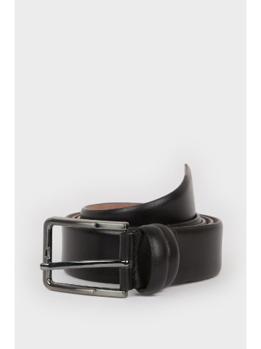 DEFACTO Men's Leather Jean Belt