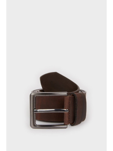 DEFACTO Men's Leather Jean Belt