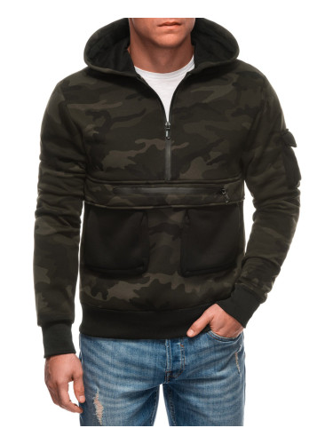 Edoti Men's zip-up sweatshirt