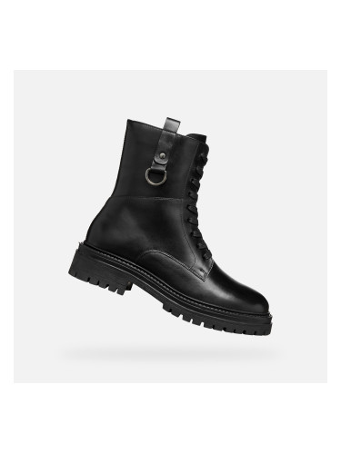 Black women's ankle boots Geox Iridea - Women's